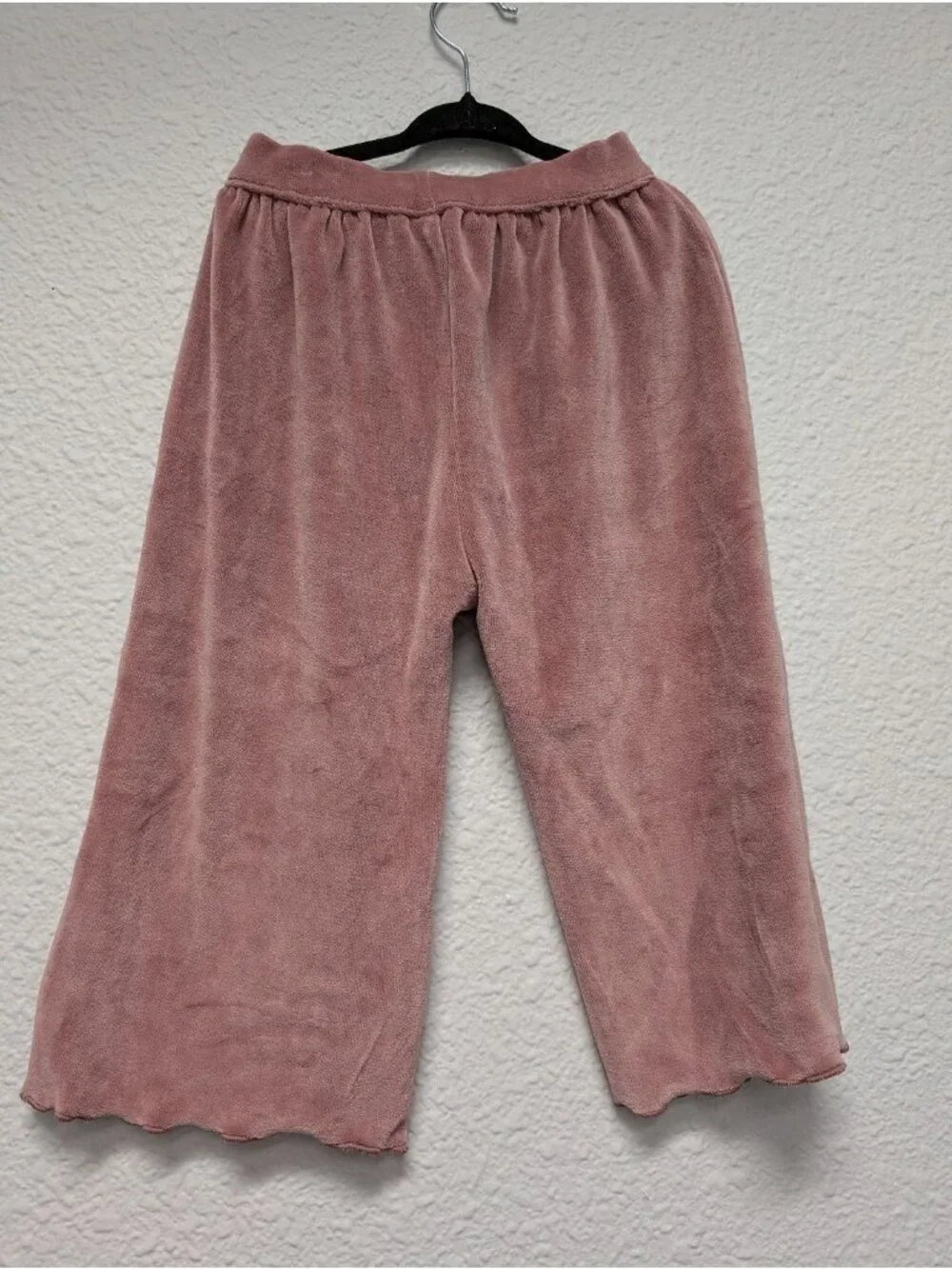 Kate Quinn Woodrose Pink Velour Long Sleeve Jade Set Girls 4T Harvest